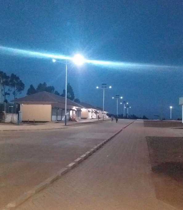 涡阳县非洲科特迪瓦太阳能路灯工程